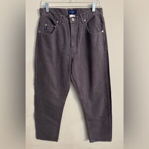 Vintage Guess Charcoal Gray‎ Denim Baggy Jeans Size 31x32